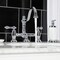 Kingston Brass KS3911AL Restoration Bathroom Bridge Faucet, Polished Chrome KS3911AL - alternate 4
